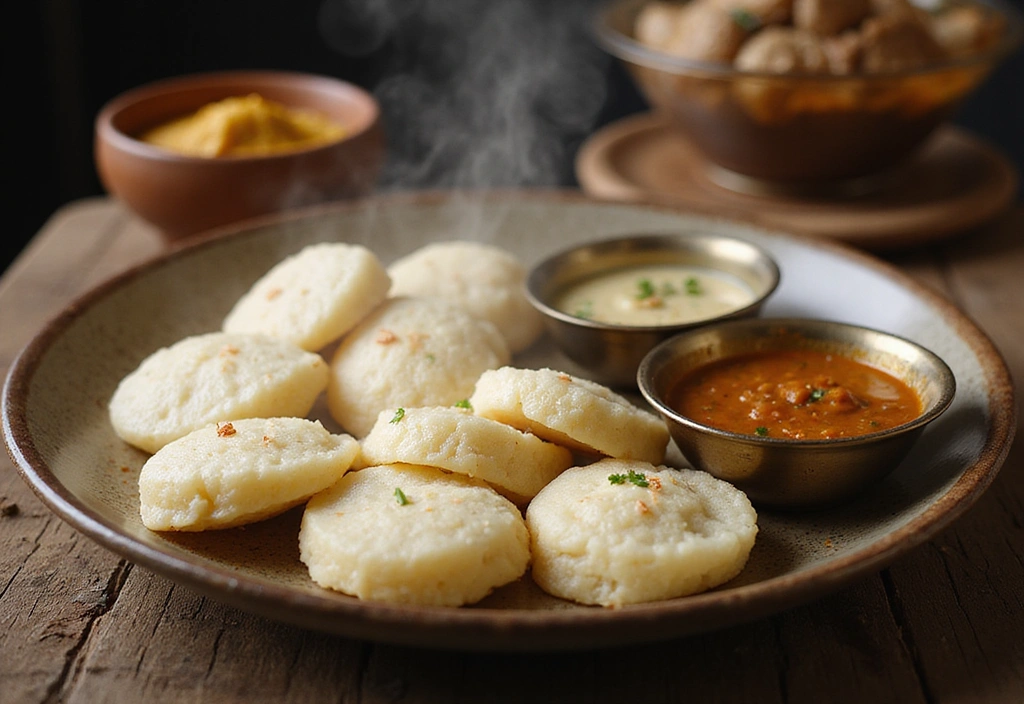 15 Mouth-Watering India Cuisine Street Foods You Can't Resist (#7 Will Blow Your Mind!) - 5. Idli - The Steamed Delight