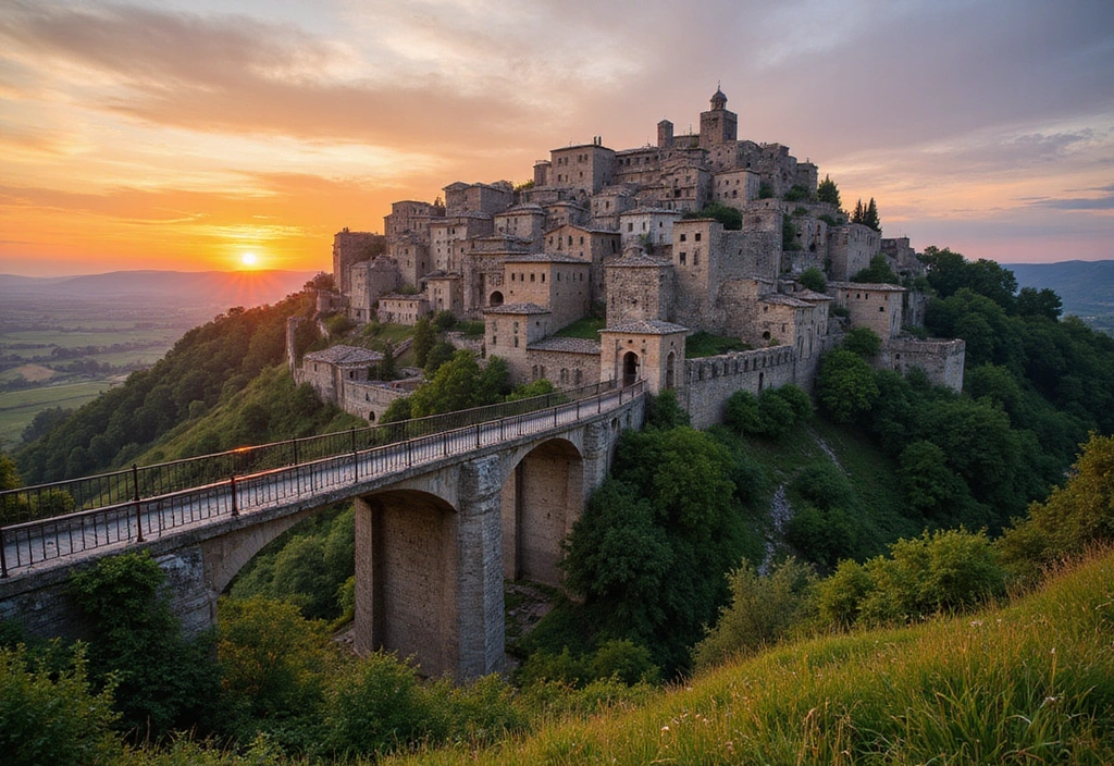 10 Hidden Gems in Europe That Will Leave You Speechless! (You Won't Believe #6!) - 1. Civita di Bagnoregio, Italy: The Dying Town