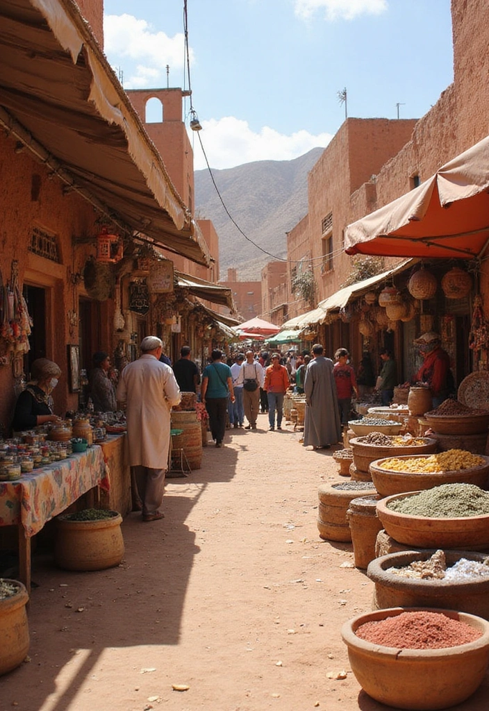 10 Must-Visit Local Markets in Morocco That Will Steal Your Heart! - 9. Ouarzazate's Souk