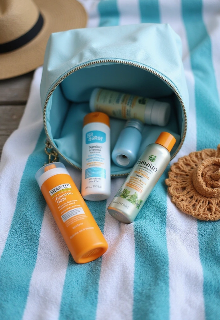 10 Must-Have Solo Travel Beach Essentials You Can't Leave Home Without! - 9. Travel-Size Toiletries