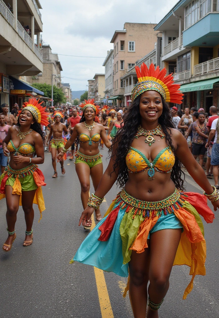 10 Vibrant Jamaican Music and Dance Experiences You Must Try (Prepare to Be Dazzled!) - 5. Jamaican Carnival: A Celebration of Color and Dance