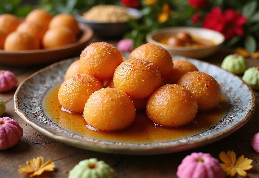13 Festive India Cuisine Dishes to Celebrate Every Occasion (Get Ready for a Flavor Explosion!) - 2. Sweets Galore: Gulab Jamun