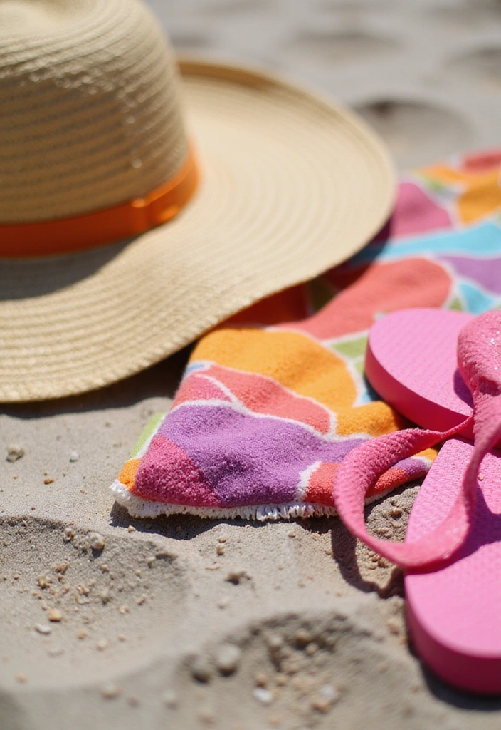 12 Must-Have Swimwear Accessories That Will Elevate Your Beach Look Instantly! - 6. Comfortable Flip-Flops