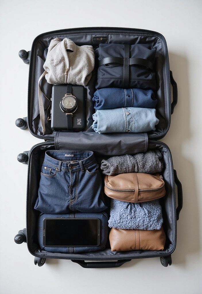 15 Unbelievable Travel and Work Balance Tips You Need to Try! - 5. Pack Efficiently for Work and Play