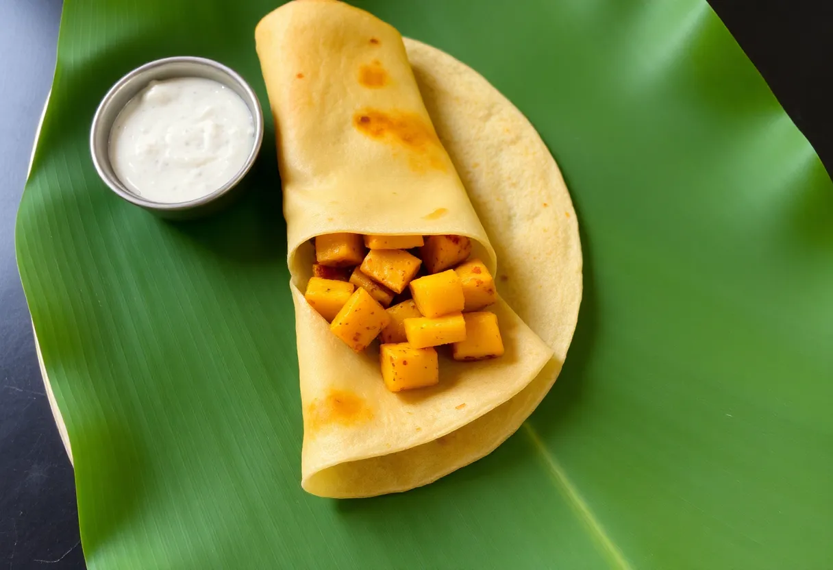 10 Exotic India Cuisine Dishes You Must Try (Your Taste Buds Will Thank You!) - 2. Masala Dosa: South India's Crispy Delight