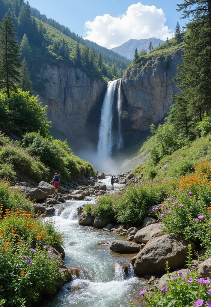 10 Unforgettable Trekking Adventures in the Atlas Mountains That Are a Must-Do! - 3. The Ourika Valley: Waterfalls and Culture