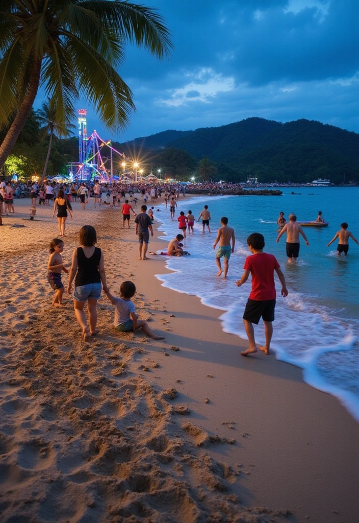 10 Family-Friendly Beaches in Thailand That Will Make Your Kids Smile! - 8. Chaweng Beach, Koh Samui