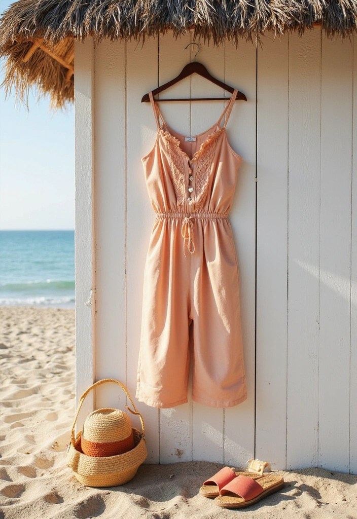 10 Tropical Vacation Attire Ideas That Will Make You the Star of the Beach! - 5. Lightweight Jumpsuits