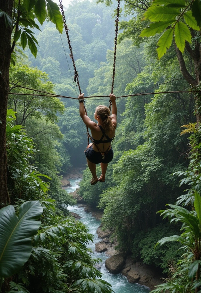 10 Amazon Rainforest Adventures That Will Take Your Breath Away (You Won't Believe #5!) - 1. Canopy Zip-lining: Soar Through the Jungle