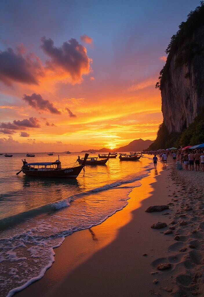 12 Breathtaking Beaches in Thailand That Will Make You Want to Pack Your Bags Right Now! - 5. Ao Nang Beach, Krabi