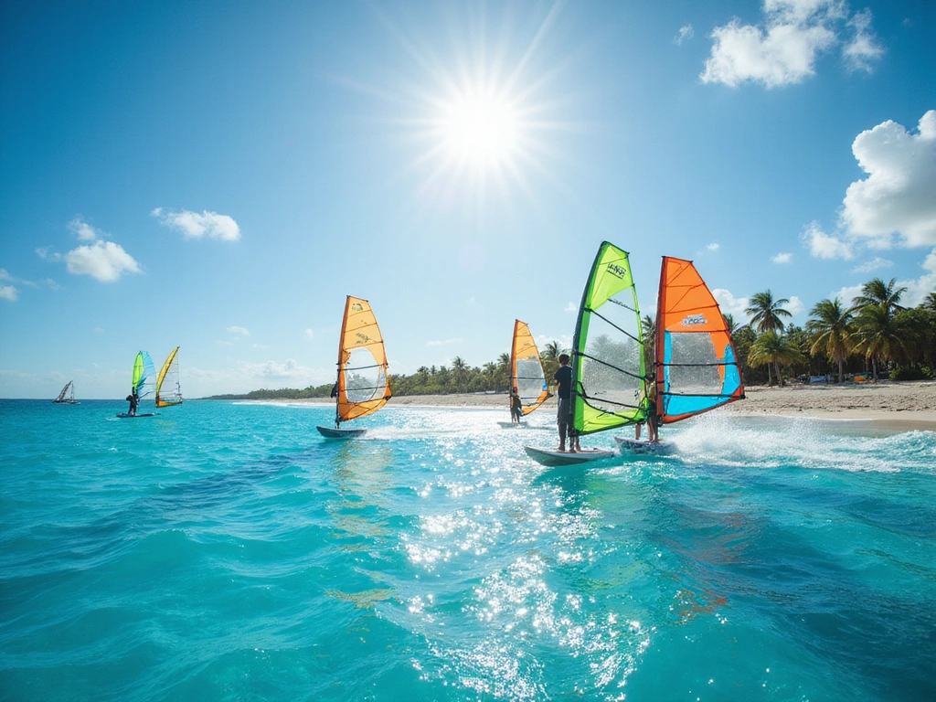 15 Thrilling Caribbean Adventures That Will Get Your Heart Racing (Don't Miss #8!) - 11. Windsurfing in Aruba