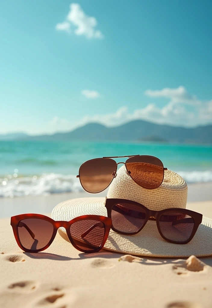 15 Tropical Resort Wear Outfits That Will Make You the Star of Your Next Vacation! - 10. Statement Sunglasses