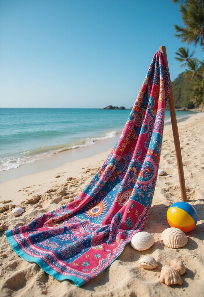 21 Tropical Resort Outfits That Will Make You the Star of Your Next Beach Vacation! (You Won't Believe #15!) - 20. Vibrant Sarongs