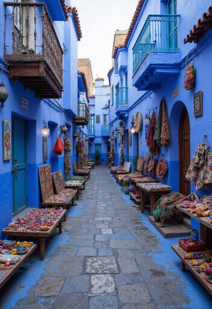 10 Must-Visit Local Markets in Morocco That Will Steal Your Heart! - 4. Chefchaouen’s Blue Market