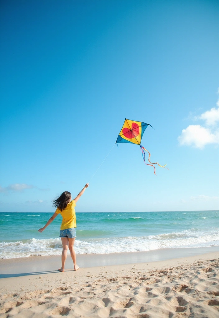 10 Adventurous Solo Beach Activities That Will Make You Rethink Your Vacation! - 8. Kite Flying – Embrace the Wind