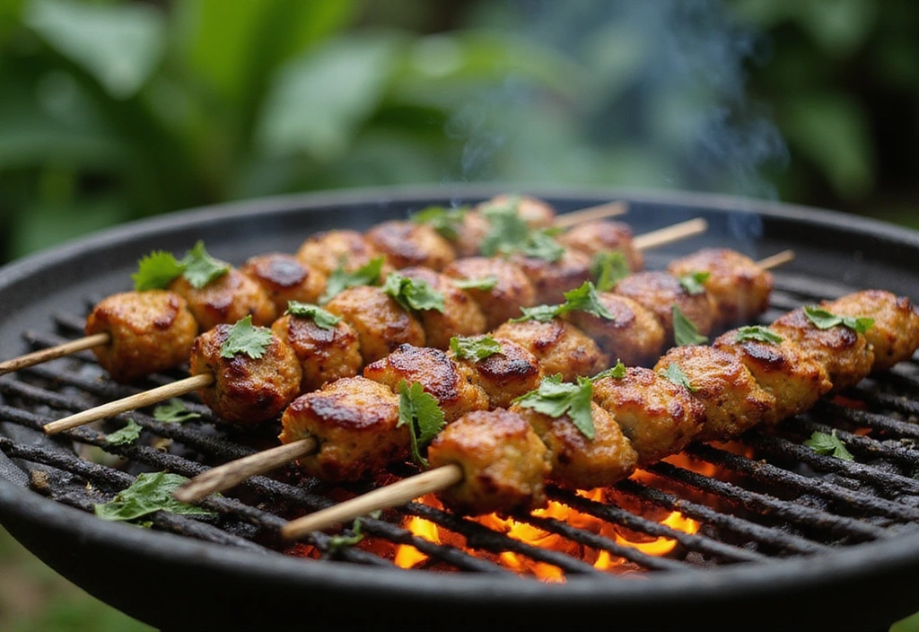 11 Traditional Indian Cooking Techniques You Need to Master (Become a Kitchen Pro!) - 7. Grilling (Seekh Kebabs)