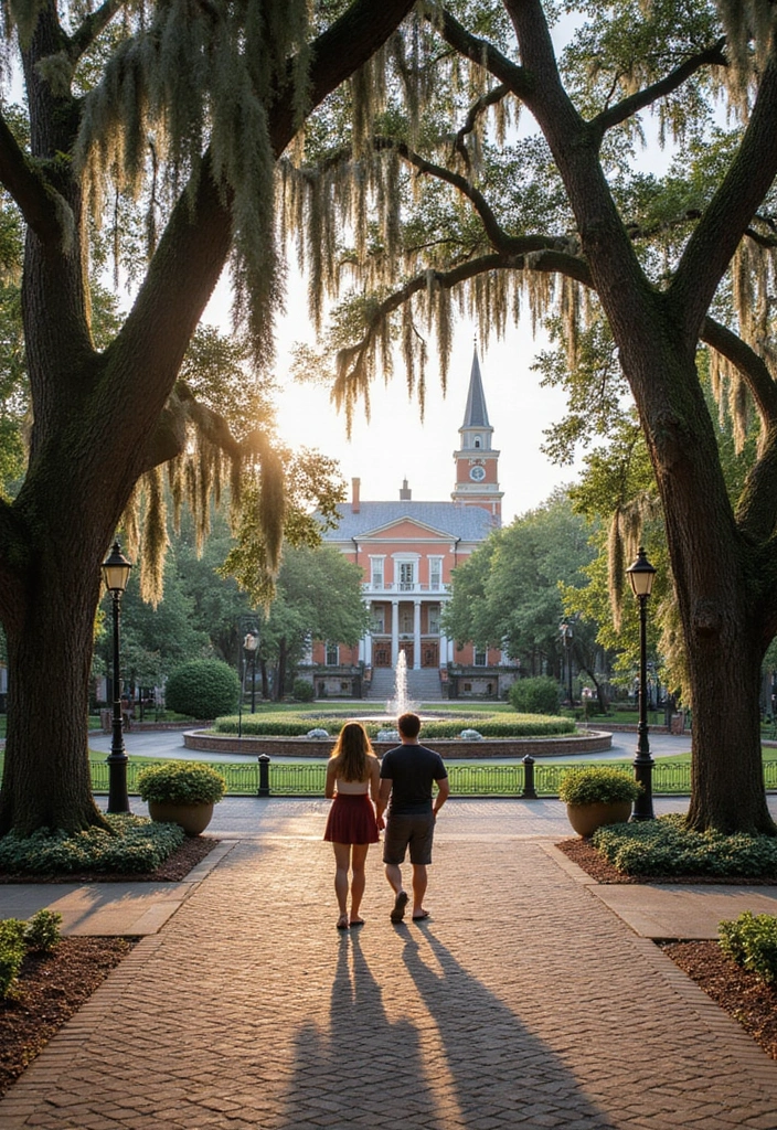 14 Budget-Friendly Couple Trips That Will Ignite Your Love on a Dime! - 14. Southern Charm in Savannah, Georgia