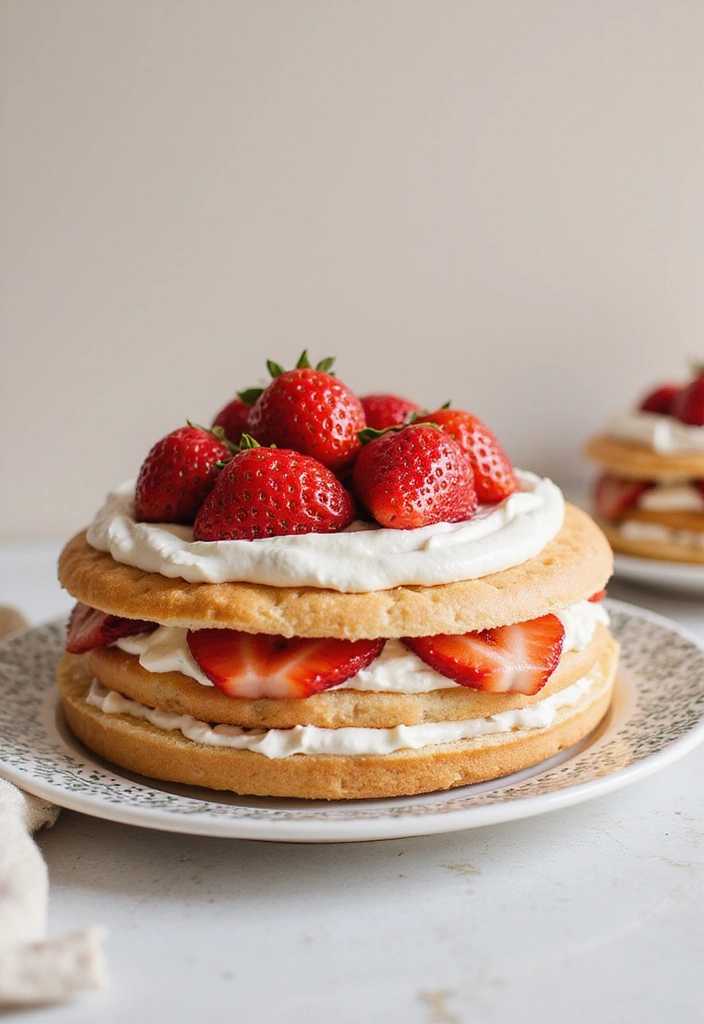 15 Irresistible Brazilian Cuisine Recipes You Can Make at Home (You Won't Believe #7!) - 9. Torta de Morango: A Sweet Strawberry Pie