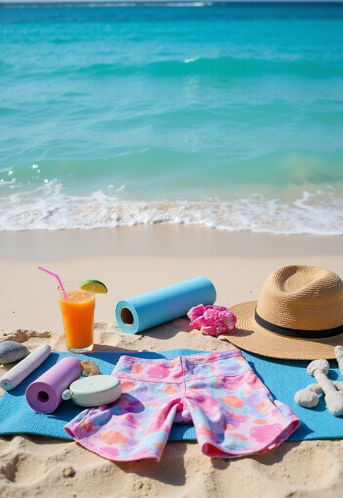 21 Tropical Resort Outfits That Will Make You the Star of Your Next Beach Vacation! (You Won't Believe #15!) - 14. Colorful Activewear