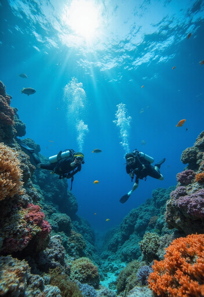 10 Thrilling Adventure Activities in the Maldives That Will Leave You Breathless! - 1. Scuba Diving Among Vibrant Coral Reefs