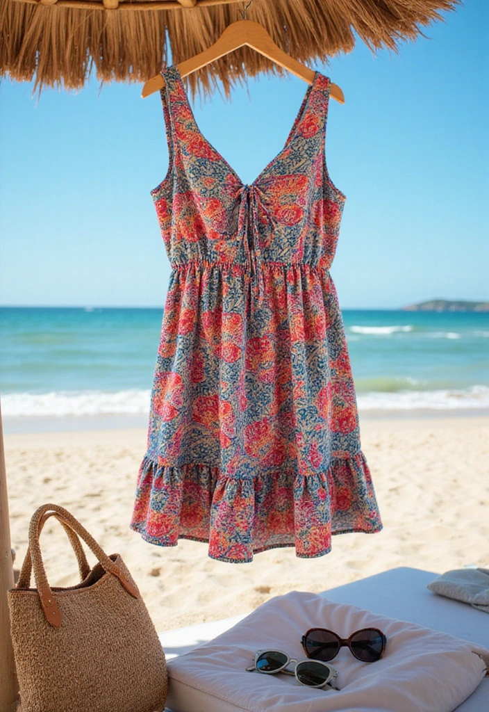 21 Tropical Resort Outfits That Will Make You the Star of Your Next Beach Vacation! (You Won't Believe #15!) - 18. Stylish Swim Cover-Up Dresses