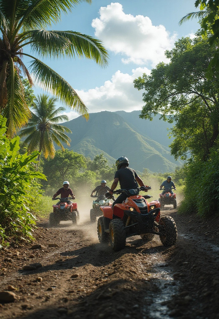 10 Tropical Adventure Activities You Must Try Before You Die (Number 5 Will Blow Your Mind!) - 6. ATV Adventures on Exotic Trails