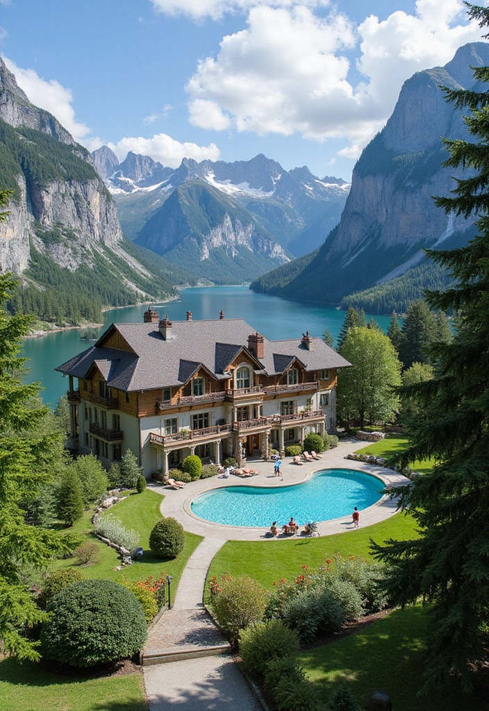 10 Luxury Beach Resorts That Will Leave You Breathless (You Won't Believe #5!) - 10. Badrutt's Palace Hotel, Switzerland