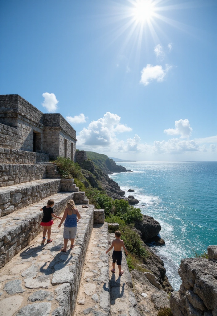 20 Unforgettable Family-Friendly Attractions in Mexico Your Kids Will Adore! - 6. Tulum Ruins, Quintana Roo
