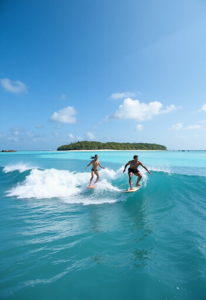 10 Thrilling Adventure Activities in the Maldives That Will Leave You Breathless! - 4. Surfing the Perfect Waves
