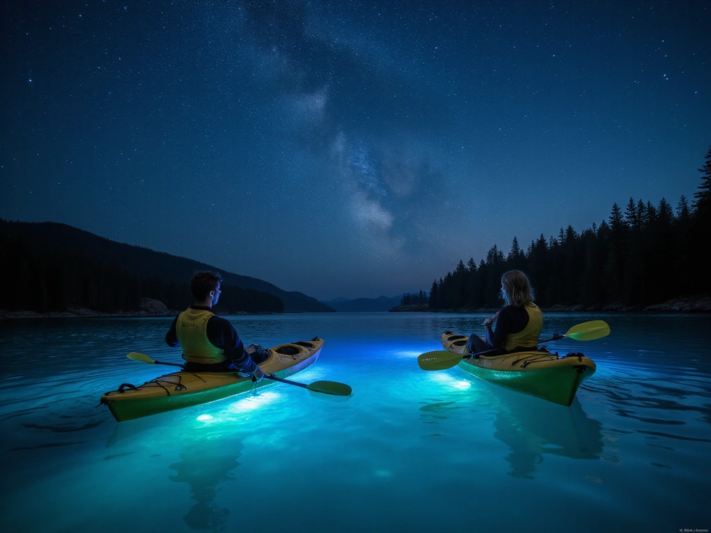 15 Thrilling Caribbean Adventures That Will Get Your Heart Racing (Don't Miss #8!) - 7. Kayak Through Bioluminescent Bays