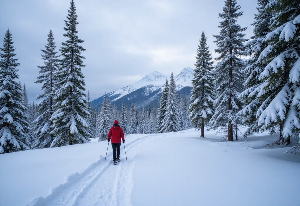 10 Epic Adventure Travel Experiences in the Rockies You Can't Miss! - 9. Snowshoeing and Cross-Country Skiing