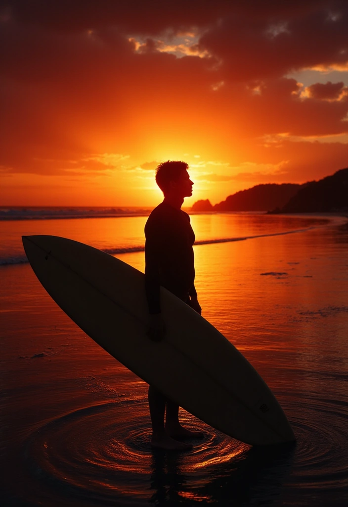 10 Stunning Beach Photography Tips for Solo Travelers (You'll Want to Try #5!) - 8. Experiment with Silhouettes: Outline the Story