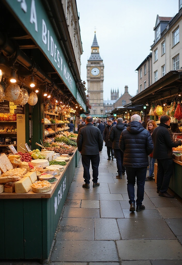 10 Vibrant Local Markets You Must Explore on Your Next Trip (Number 5 Will Surprise You!) - 3. Borough Market, London, England