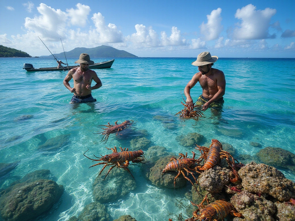 14 Unique Caribbean Wildlife Experiences That Will Blow Your Mind! - 13. Fish for Lobsters in the Virgin Islands