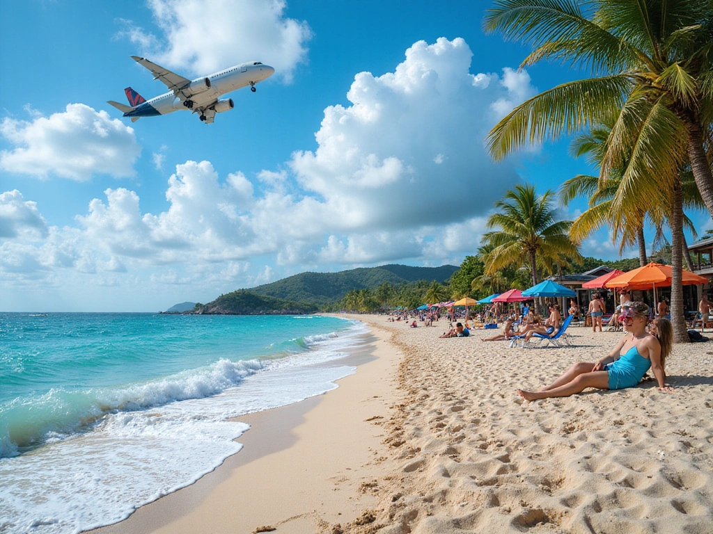 20 Stunning Caribbean Beaches That Will Make You Want to Book a Flight Now! - 10. Maho Beach, St. Maarten