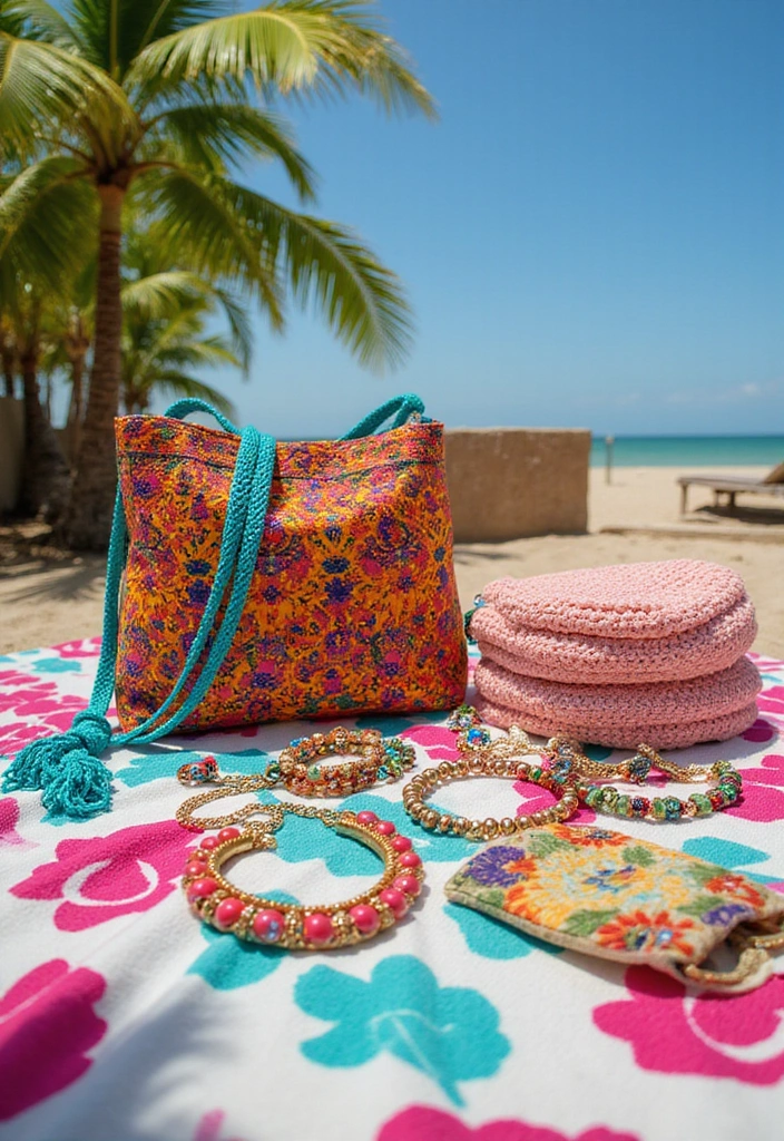 10 Tropical Vacation Attire Ideas That Will Make You the Star of the Beach! - 10. Fun Accessories