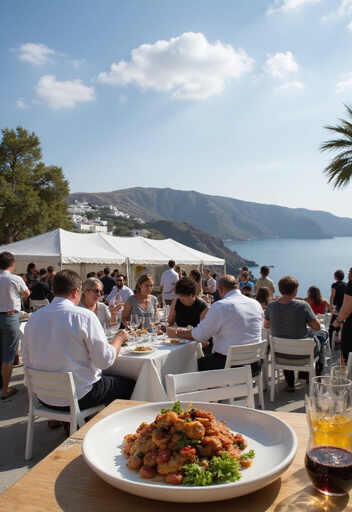 Discover 10 Unforgettable Cultural Experiences at Coastal Locations That Will Leave You Breathless! - 9. Santorini Wine Festival, Greece