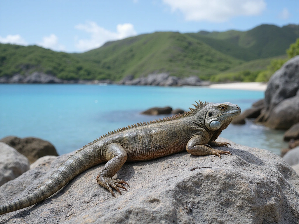 14 Unique Caribbean Wildlife Experiences That Will Blow Your Mind! - 10. Spot the Endangered Iguanas in the British Virgin Islands