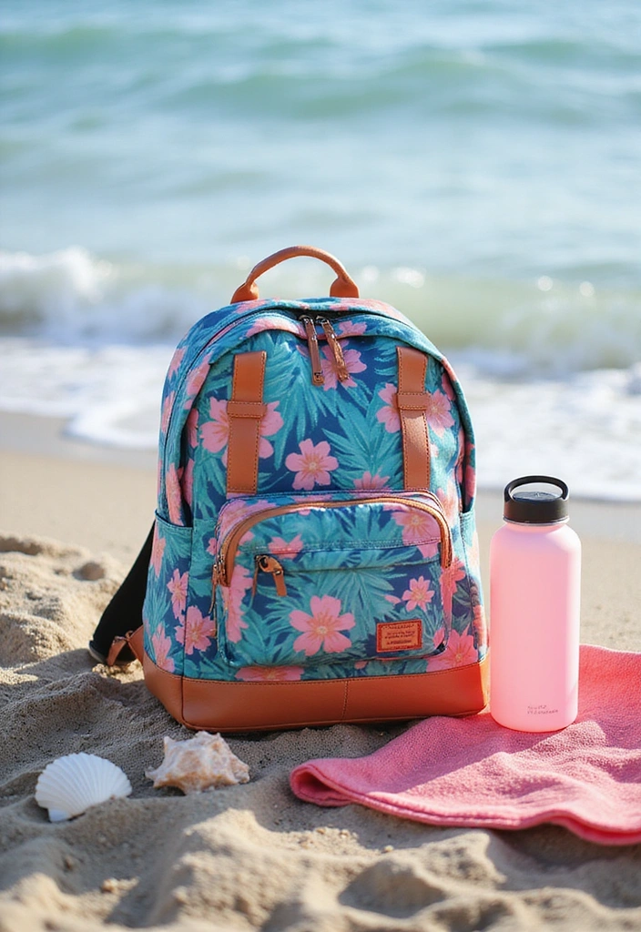 12 Must-Have Swimwear Accessories That Will Elevate Your Beach Look Instantly! - 11. Beach-friendly Backpack