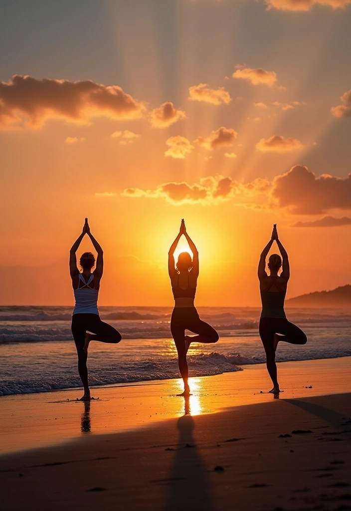 12 Thrilling Beach Adventure Activities That Will Make You Jump for Joy! - 12. Sunset Yoga on the Beach