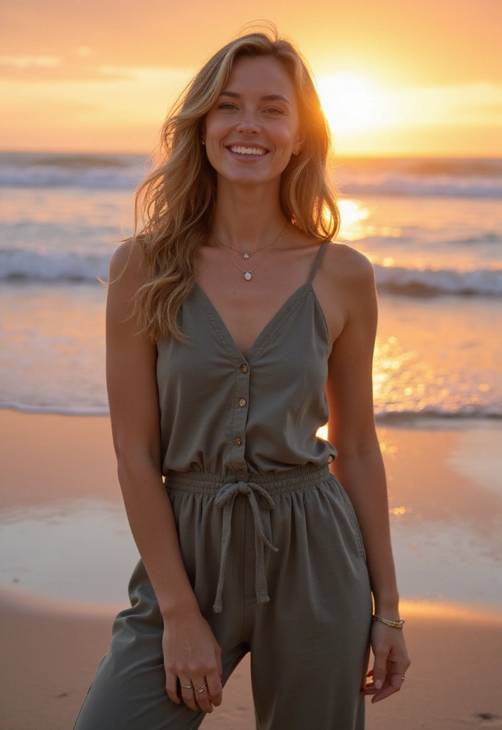 15 Casual Beach Looks That Will Have You Looking Flawless This Summer! - 12. Elegant Beach Jumpsuits