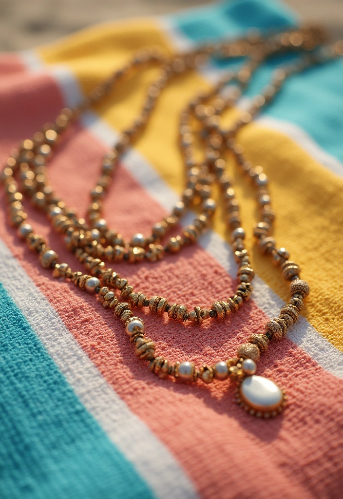 15 Casual Beach Looks That Will Have You Looking Flawless This Summer! - 14. Layered Necklaces