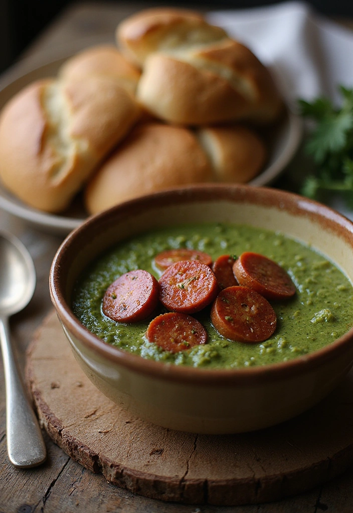 15 Irresistible Brazilian Cuisine Recipes You Can Make at Home (You Won't Believe #7!) - 11. Caldo Verde: A Hearty Green Soup