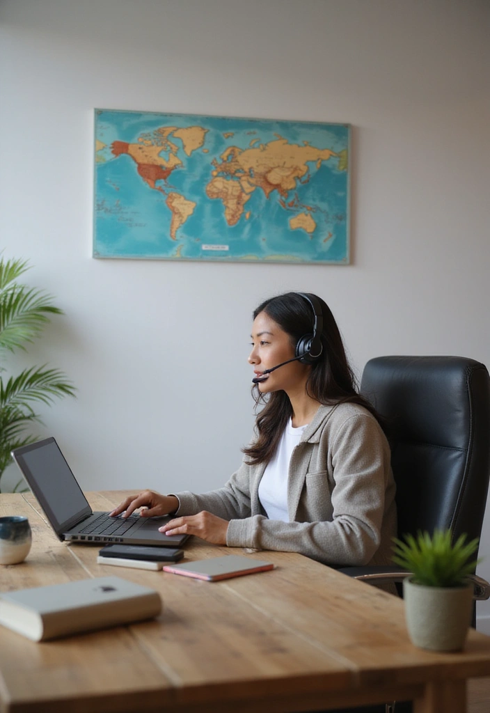 18 Freelance Opportunities That Let You Explore the World (Find Out How!) - 18. Customer Service Representative