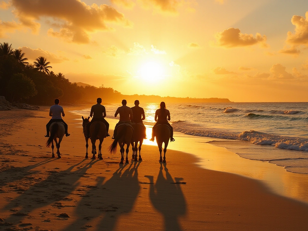 15 Thrilling Caribbean Adventures That Will Get Your Heart Racing (Don't Miss #8!) - 12. Horseback Riding Along the Beach in Cuba