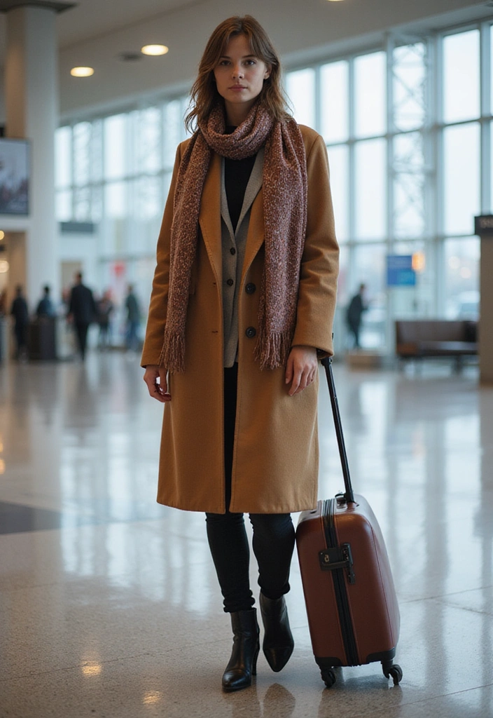 10 Stylish Airport Outfits That Will Make You the Envy of Every Traveler! - 8. Statement Outerwear