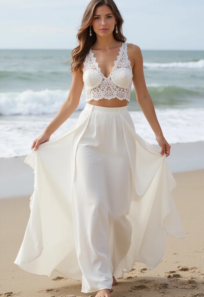 15 Stunning Destination Wedding Outfits That Will Make You Say 'I Do!' - 10. Layered Separates
