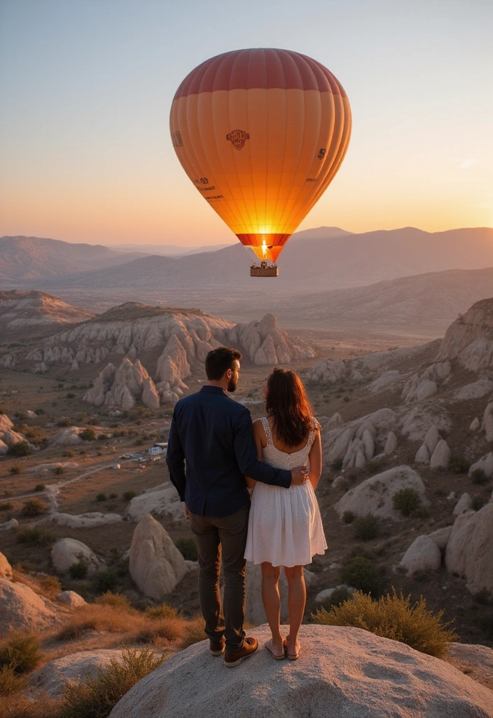 25 Unforgettable Cultural Experiences for Couples That Will Ignite Your Romance! - 9. Ride the Hot Air Balloons over Cappadocia