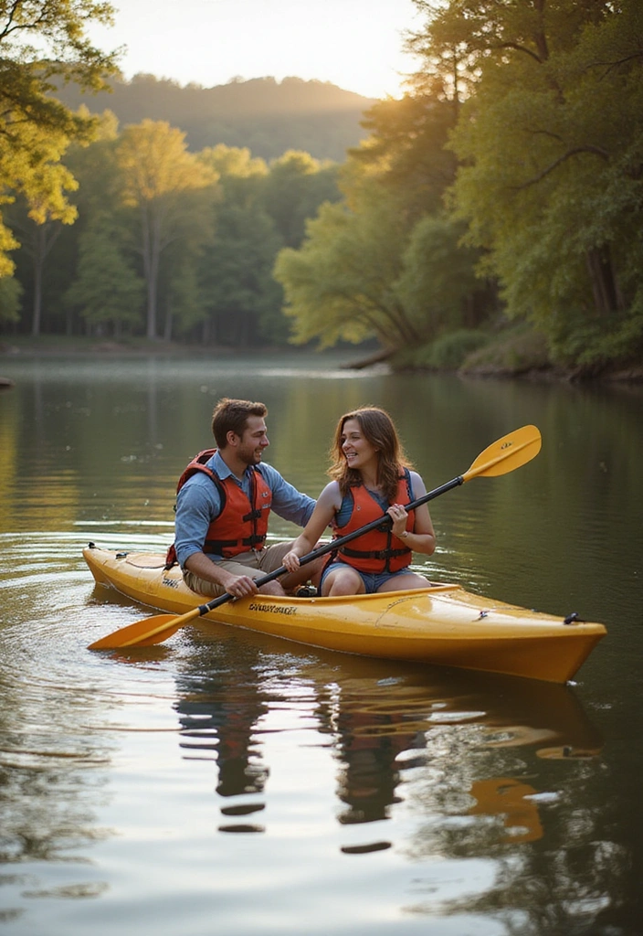12 Outdoor Adventures for Couples That Will Ignite Your Romance (You Won't Believe #5!) - 2. Kayaking in Serene Waters: Paddle Together