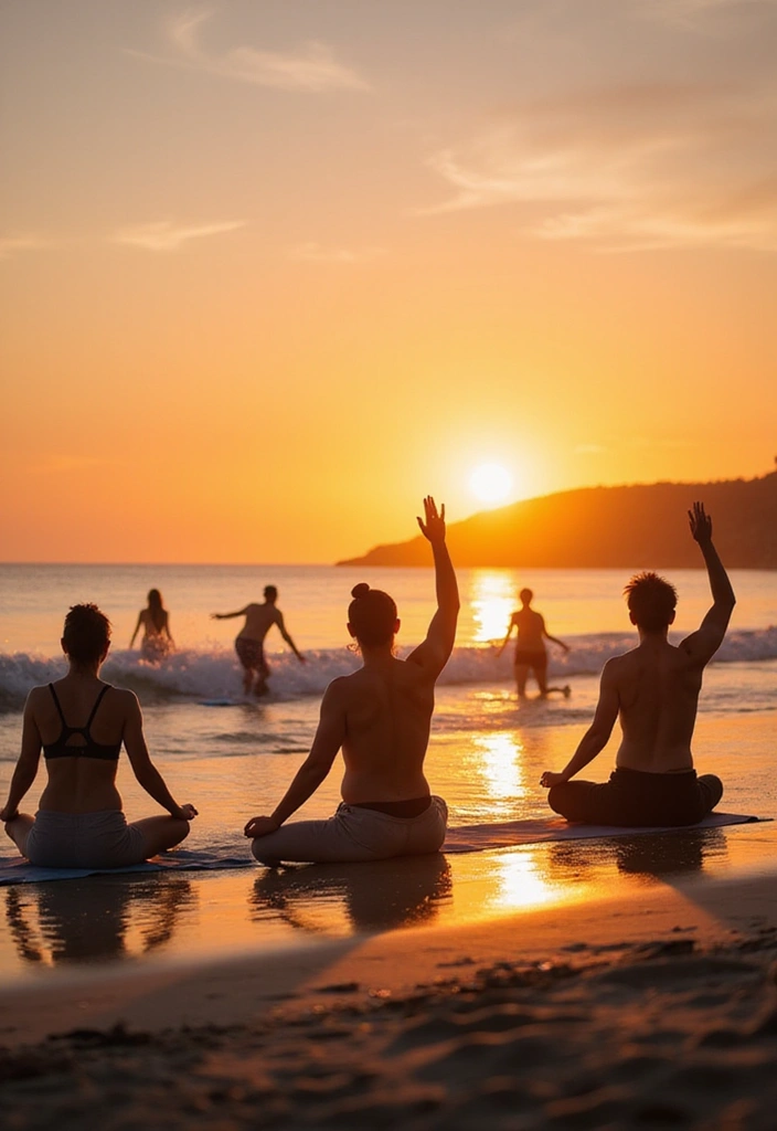 10 Adventurous Solo Beach Activities That Will Make You Rethink Your Vacation! - 3. Beach Yoga – Find Your Zen